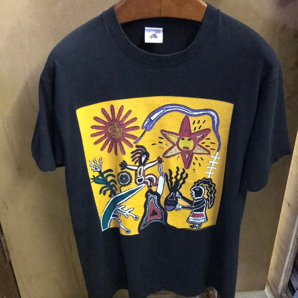 Rare Promo Tour Tee Shirt Midnight Oil Rock concert tour Tee
